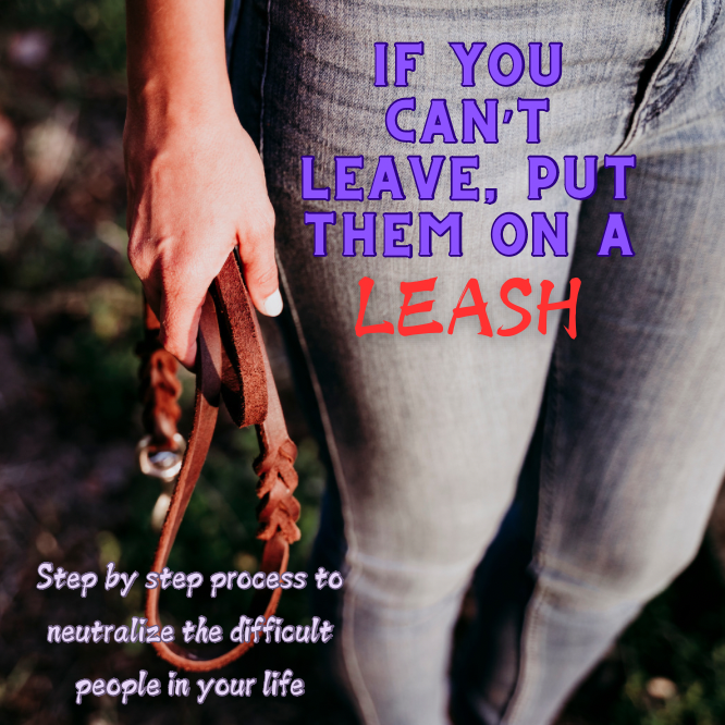 IF YOU CAN’T LEAVE, PUT THEM ON A LEASH (AUDIO 31:30)